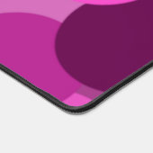 overlappende roze cirkels bureaumat (Hoek)