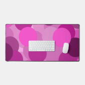 overlappende roze cirkels bureaumat (Keyboard & Muis)