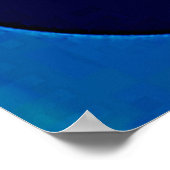 Overlappende tinten: abstracte fusie poster (Hoek)