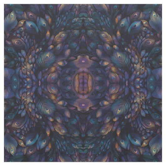 overlappende veren stof (Swatch)