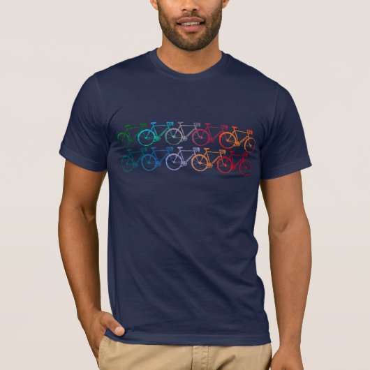 Overlappende wieltjes t-shirt (Voorkant)