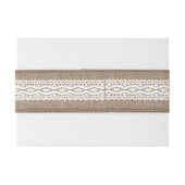 overlapping en kant uitnodigingen wikkel (Achterkant Voorbeeld)