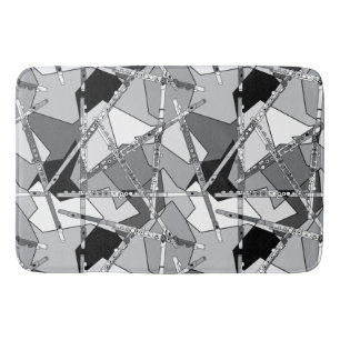 Overlapping Flutes Badmat