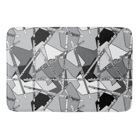 Overlapping Flutes Badmat (Voorkant)