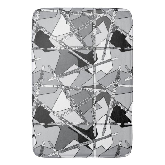 Overlapping Flutes Badmat (Voorkant Verticaal)