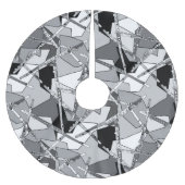 Overlapping Flutes Kerstboom Rok (Voorkant)