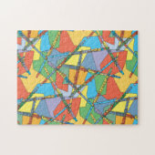 Overlapping Flutes Legpuzzel (Horizontaal)