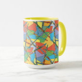 Overlapping Flutes Mok (Voorkant rechts)