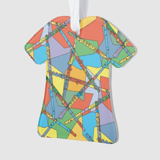 Overlapping Flutes Ornament (voorkant)