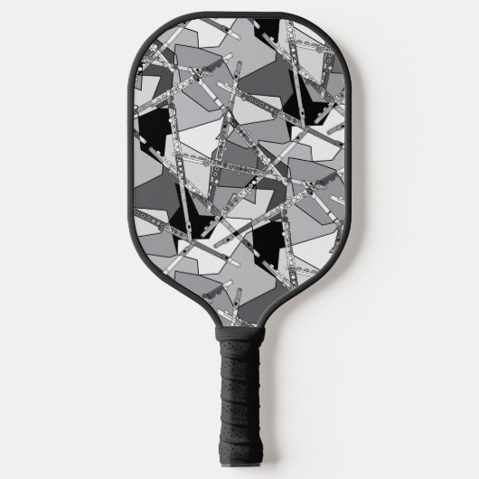 Overlapping Flutes Pickleball Paddle (Voorkant)