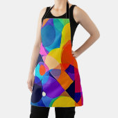 Overlapping Hues: Abstract Fusion Schort (Insitu)