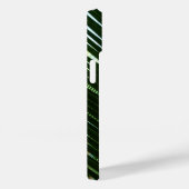 Overlapping Palm Fronds Tropical Green Abstract Case-Mate iPhone Case (Achterkant / Rechts)