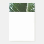 Overlapping Palm Fronds Tropical Green Abstract Post-it® Notes (Voorkant)