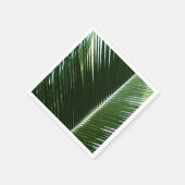 Overlapping Palm Fronds Tropical Green Abstract Servet (Hoek)