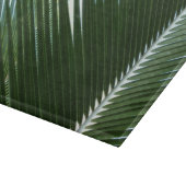 Overlapping Palm Fronds Tropical Green Abstract Snijplank (Hoek)