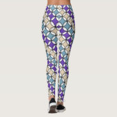 Overlapping Pastel Toned Circles Leggings (Achterkant)