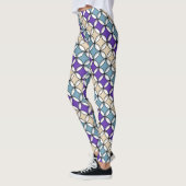 Overlapping Pastel Toned Circles Leggings (Links)
