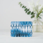 Overlapping Springs Blue Visitekaartje (Staand voorkant)