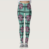 Overlapping Squares Leggings (Voorkant)