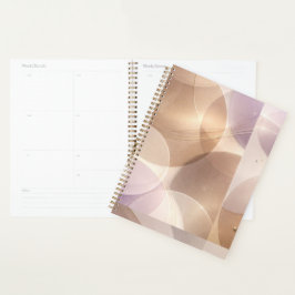 Overlapping translucent circles AI art  Planner