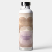 Overlapping translucent circles AI art  Waterfles (Rechts)