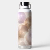 Overlapping translucent circles AI art  Waterfles (Achterkant)