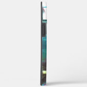 Overlapping van gradiëntgroen en gekleurd in zacht Case-Mate iPhone case (Achterkant / Rechts)