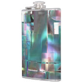 Overlapping van gradiëntgroen en gekleurd in zacht heupfles (Links)