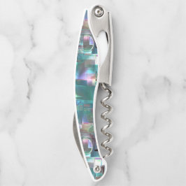 Overlapping van gradiëntgroen en gekleurd in zacht kurkentrekker