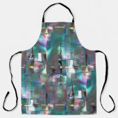 Overlapping van gradiëntgroen en gekleurd in zacht schort (Voorkant)