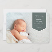 Overlay banner | Horizontale fotogeboorte Aankondiging (Voorkant)