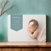 Overlay banner | Horizontale fotogeboorte Aankondiging