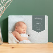 Overlay banner | Horizontale fotogeboorte Aankondiging