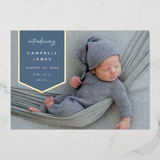 Overlay folie banner | Aankondiging van de foto te (Voorkant)