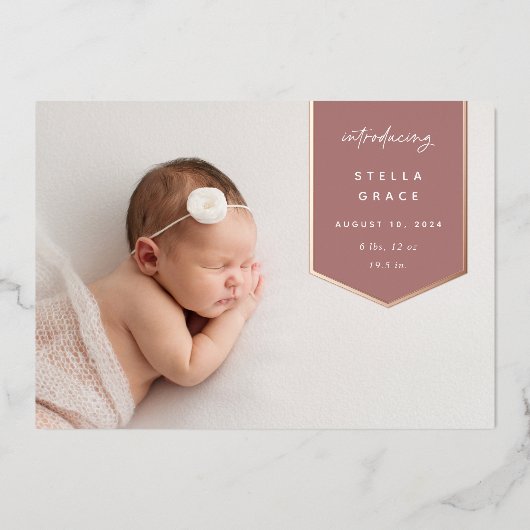 Overlay folie banner | Aankondiging van de foto te (Voorkant)