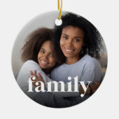 Overlay-foto van de familie keramisch ornament (Voorkant)