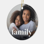 Overlay-foto van de familie keramisch ornament (Links)