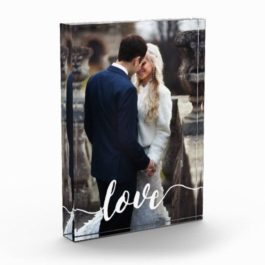 Overlay-foto van Love Script Fotoblokken (Links)