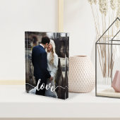 Overlay-foto van Love Script Fotoblokken