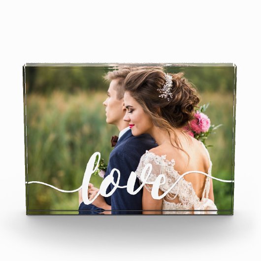 Overlay-foto van Love Script Fotoblokken (Voorkant)