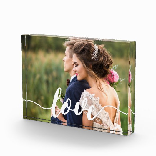 Overlay-foto van Love Script Fotoblokken (Rechts)