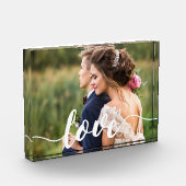 Overlay-foto van Love Script Fotoblokken (Links)