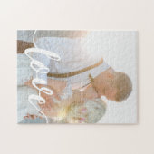 Overlay-foto van Love Script Legpuzzel (Horizontaal)