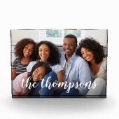 Overlay-foto van naam van familie fotoblokken (Voorkant)