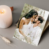 Overlay Gouden Kalender Bruiloft Sla de datum op Folie Uitnodiging