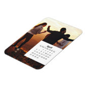 Overlay Kalender April 2025 Magneet (Linkerzijde)