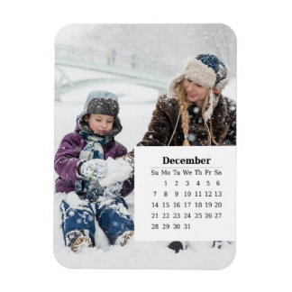 Overlay Kalender december 2025 Magneet