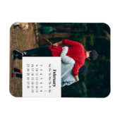 Overlay Kalender februari 2025 Magneet (Horizontaal)