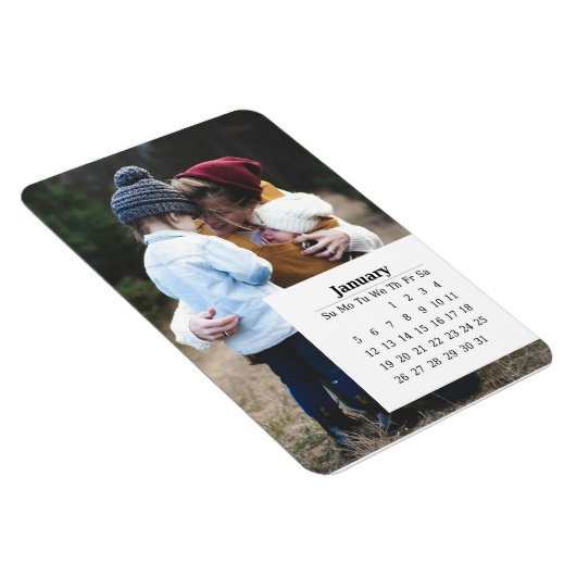 Overlay Kalender Januari 2025 Magneet (Rechterzijde)