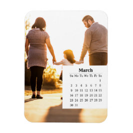 Overlay Kalender maart 2025 Magneet